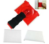 RSL43 Paint Edge Trimmer Plus Two Replace Pads | Corner Walls & Ceilings Pad Painter | Paint Pad Applicator | Edge Painting Tool with Painter's Pad Refills | Paint Edger for Wall Painting