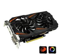 Rsmmpqa Graphics cardsFit for Gigabyte NVIDIA Geforce Graphics Card GTX 1060 WINDFORCE OC 3GB Video Cards Integrated with 3GB GDDR5 192Bit Memory for PC