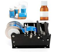 Rsmmpqa Semi-Automatic Labelling Machine, Manual Labelling Device for Round can/Bottle Labelling Machine, can Label Label Label 30 Times/M