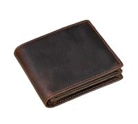 Rsmmpqa Two-fold Wallet Wallet Retro Zipper Coin Purse Casual Business Men's Multi-card Wallet (Color : A, Size : 11 * 2 * 10m), A, 11*2*10m