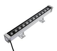 RSN LED Wall Washer 12W Linear Bar Light Outdoor Spot Lighting IP65 Warm White 3000K LED Wall Washer Lighting for Building Wall Billboard Decorating