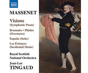 Rsno/Tingaud - Jules Massenet: Visions (Symphonic Poem), Brumaire, Phèdre (Overtures), Espada (Suite), Les Érinnyes (Incidental Music)