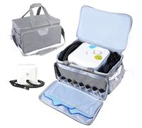 Rsobl Carry Bag Compatible with Dupray,Portable Steam Clean for Floors,Adjustable Compartments Storage Bag for Dupray Neat Steam Cleaner,Handheld Steam Organizer Bag for Accessories, Bag Only (gray)