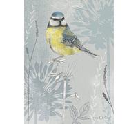 RSPB Card - Petals & Perches - Blue Tit & Blooms