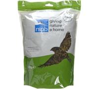 RSPB Dried Mealworms 500g Wild bird Food, supporting RSPB Charity, meal worm, Re-sealable & recyclable pouches, for use in Garden & outdoors. Perfect for Feeders, ground feeders & bird tables