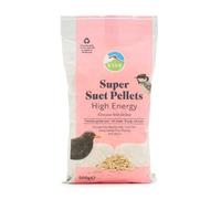 RSPB High Energy Super Suet Pellets Wild Bird Food - 500g