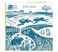 RSPB Natures Print - Sticky Notes - Leaping Hares