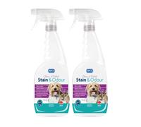RSPCA 2 x 750ml Pet Stain and Odour Remover Wee Away - Pet Friendly - Probiotic Cleaning
