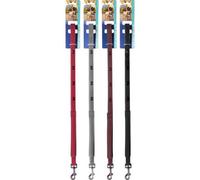 Rspca Assorted Faux Leather Lead 2 X 120Cm - Multicolour Pet Lead