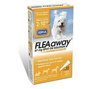 RSPCA FleaAway Spot On Solution for Small Dogs, 67 mg