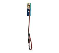 RSPCA Rope Style Dog Lead, 120 cm Length x 1.2 cm Width, Grey/Orange/Black, 0.155 kg