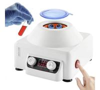 RSQQL Lab Centrifuge, PRP Centrifuge Machine 6x10ml with LCD Digital Control, 4000rpm 1685xg Portable Lab Benchtop Centrifuges, Timer 1-99min,900-1S