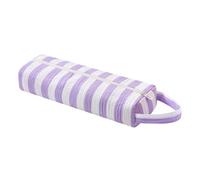 RSRSLEII Quilted Hair Tools Travel Bag，Hair Styling Accessories Storage Case for Shark FlexStyle, Dyson Airwrap Hair Dryer, Curling Iron, Revlon Hair Tools，Portable and foldable, 18Purple&White, 14.2
