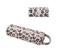 RSRSLEII Quilted Hair Tools Travel Bag，Hair Styling Accessories Storage Case for Shark FlexStyle, Dyson Airwrap Hair Dryer, Curling Iron, Revlon Hair Tools，Portable and Foldable, 02Leopard Print