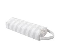 RSRSLEII Quilted Hair Tools Travel Bag，Hair Styling Accessories Storage Case for Shark FlexStyle, Dyson Airwrap Hair Dryer, Curling Iron, Revlon Hair Tools，Portable and foldable, 20Gray&White, 14.2