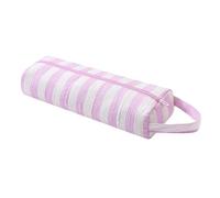 RSRSLEII Quilted Hair Tools Travel Bag，Hair Styling Accessories Storage Case for Shark FlexStyle, Dyson Airwrap Hair Dryer, Curling Iron, Revlon Hair Tools，Portable and foldable, 16Pink&White, 14.2