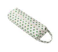RSRSLEII Quilted Hair Tools Travel Bag，Hair Styling Accessories Storage Case for Shark FlexStyle, Dyson Airwrap Hair Dryer, Curling Iron, Revlon Hair Tools，Portable and foldable, 25Green&White