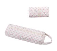 RSRSLEII Quilted Hair Tools Travel Bag，Hair Styling Accessories Storage Case for Shark FlexStyle, Dyson Airwrap Hair Dryer, Curling Iron, Revlon Hair Tools，Portable and foldable, 05Hollow Bow, 14.2 x