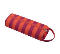 RSRSLEII Striped Hair Tools Travel Bag Compatible with Shark FlexStyle, Dyson Airwrap Hair Dryer, Revlon Hair Tools, Curling Iron Straightener Carrying Case, Portable&Foldable(02Orange&Purple)