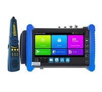 Rsrteng CCTV Tester,IPC-7600COVTADHS Plus 8K 32MP IP Camera Tester with Cable Tracer 4K 8MP AHD CVI TVI SDI CVBS Test Full Features 7” Touch Screen Monitor Support OPM VFL TDR HDMI VGA WiFi Audio POE