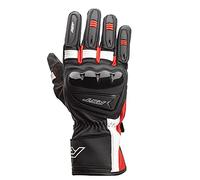 RST Pilot Motorcycle Gloves, black-white-red, size XL for Men