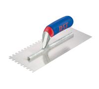 RST Adhesive Trowel Soft Grip Handle Blue 6mm