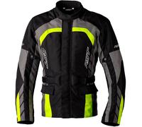 RST Alpha 5 Motorcycle Textile Jacket, black/grey/yellow, size M