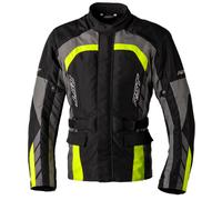 RST Alpha 5 Motorcycle Textile Jacket, black-grey-yellow, size S for Men