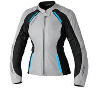 RST Ava waterproof Ladies Motorcycle Textile Jacket, grey/blue, size XXL