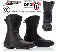 RST Axiom WP Motorcycle Boots, black, size 47