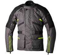 RST Endurance CE Motorcycle Touring Textile Jacket Graphite / Fluo Yellow