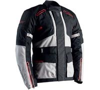 RST Endurance CE Textile Jacket Motorbike Motorcycle Black Silver Red