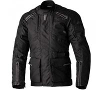 RST Endurance CE Textile Jacket Motorbike Motorcycle Waterproof Black Black