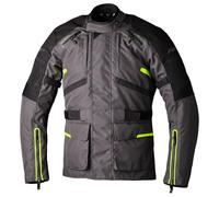 RST Endurance, textile jacket waterproof M Dark Grey/Black/Neon-Yellow