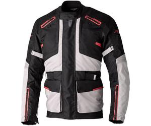 RST Endurance Motorcycle Textile Jacket, black-grey-red, size S for Men