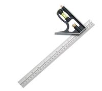 RST Fisher Combination Square 300mm Satin Chrome
