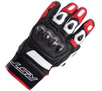 RST Freestyle 2 CE Leather Touchscreen Motorcycle Gloves - Black / Red / White