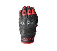 RST Freestyle D30 Short Black/Red Sports Touring Urban Leather Motorcycle Glo...