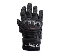 RST Freestyle II Leather Motorcycle Gloves M Black