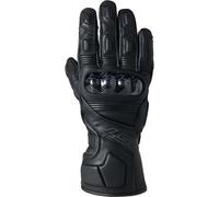RST Fulcrum CE Motorcycle Motorbike Waterproof Leather Gloves Black / Black