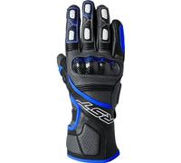 RST Fulcrum CE Perforated Leather Sports Motorcycle Gloves (Grey, Blue, Black, S)