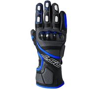 RST Moto Motorcycle Gloves Fulcrum CE Perforated Leather Grey/Blue/Black XXL