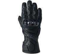 RST Fulcrum CE Waterproof Leather Motorcycle Sports Gloves - Black / Black