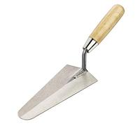 RST Gauging Trowel Wooden Handle 7" (175 mm) Silver