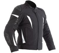 RST GT Ladies Motorcycle Textile Jacket, black-white, size S for Women