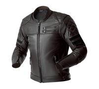 RST Hillberry D3O Mens Leather Motorcycle Motorbike Jacket Black Brown