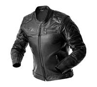 RST Hillberry D3O Moto Motorcycle Motorbike Leather Jacket Black