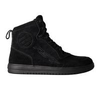 RST HiTop Moto Ladies Sneaker Black Suede Urban City Lowrise Motorcycle Boots