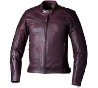 RST IOM TT Brandish 2 Motorcycle Leather Jacket, red, size S