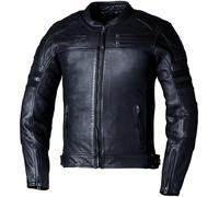 RST IOM TT Motorbike Motorcycle Hillberry 2 CE Leather Jacket Black